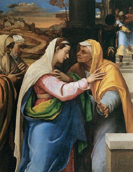 Sebastiano del Piombo Visitation Spain oil painting art